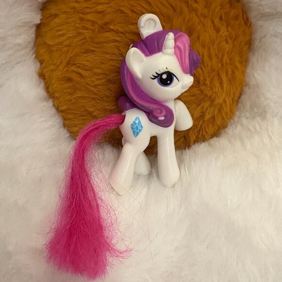 My Little Pony (MLP) 2011 Sweetie Belle Diamond Unicorn Happy Meal (SKU: 311TO) - Picture 1 of 9